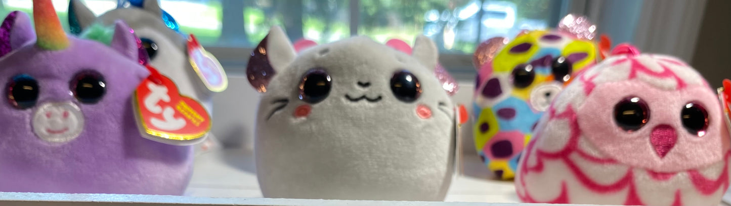 Squishmallow keychain pets