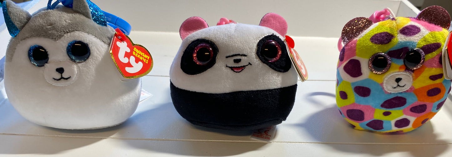 Squishmallow keychain pets